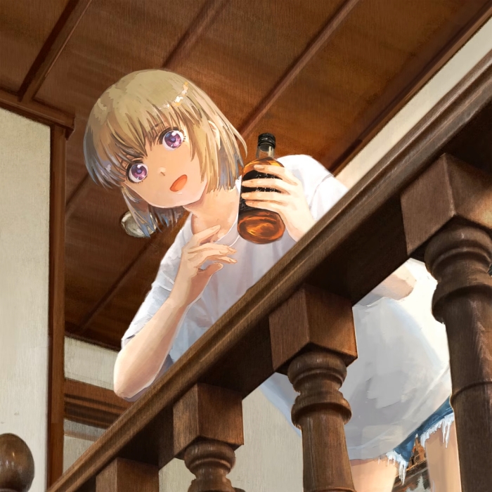 Glass of Spilling Heart