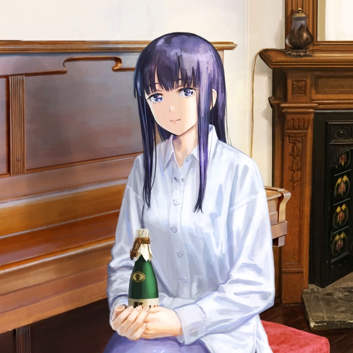 Glass of Spilling Heart